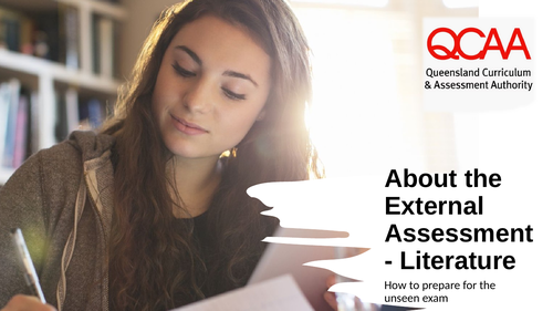 Preparing for QCAA External Assessment - Literature 2023