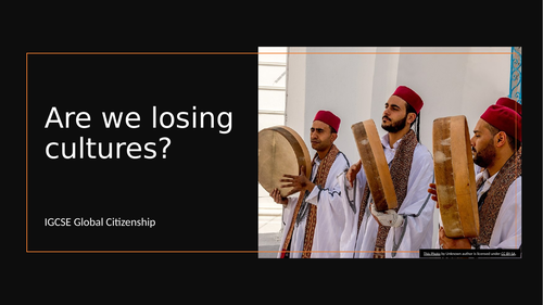 Loss of global cultures