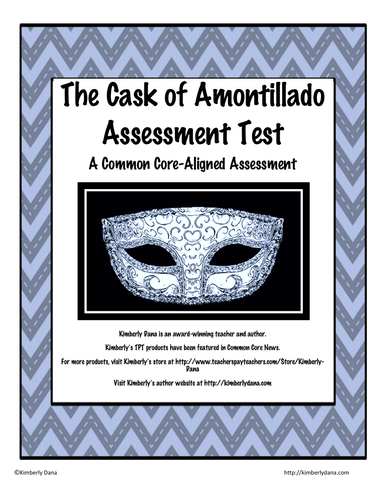 the-cask-of-amontillado-test-teaching-resources