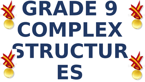 Grade 9 Complex Language Spanisy