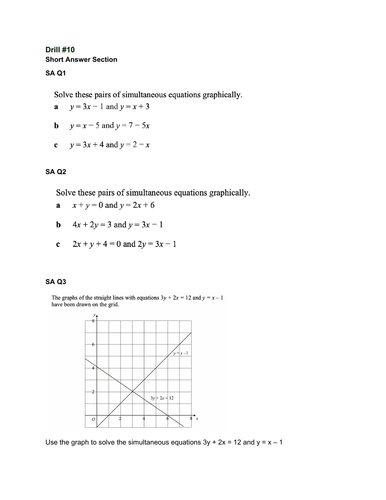 Linear function 10