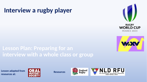 NLDRFU: Interview a Rugby Player