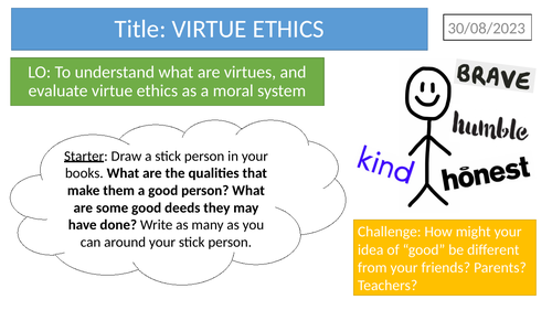 PRE - KS3 Moral Philosophy Bundle