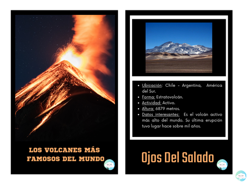Pack de recursos: Volcanes