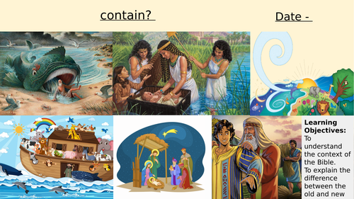 Structure of the Bible - New RED