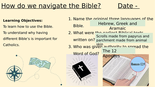 Navigating the Bible