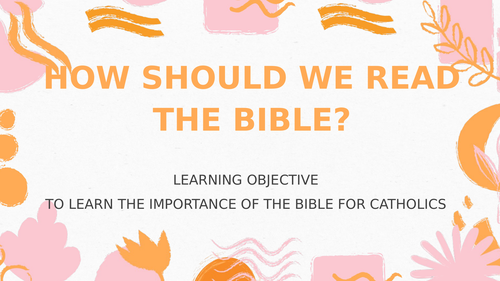 How should we read the Bible New RED