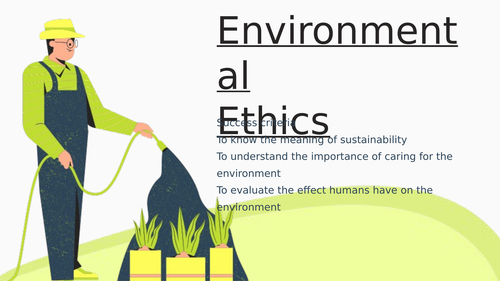 Environmental Ethics New RED
