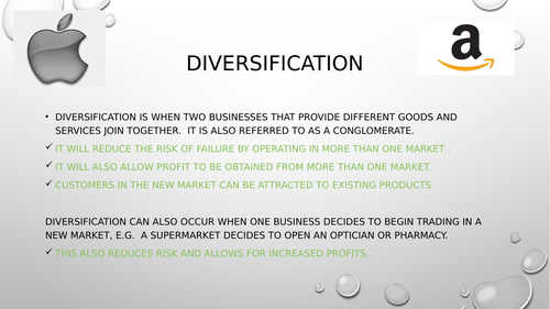 Growth - Integration and Diversification