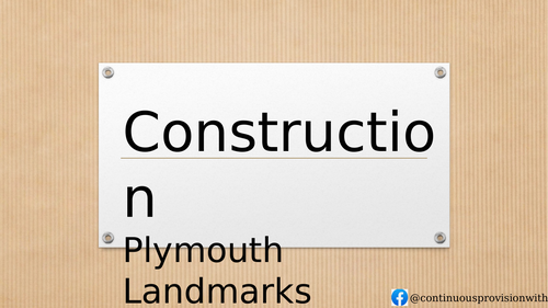 Plymouth construction area cards