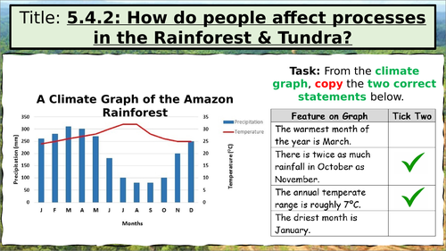 WJEC GCSE Theme 5: L13: Human Impact on Rainforests