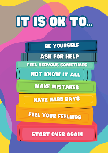 Colourful Affirmation Poster