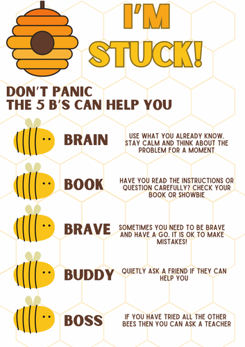 5 B's for Independent Learning