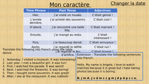 Studio 2 Vert - Module 3 - French