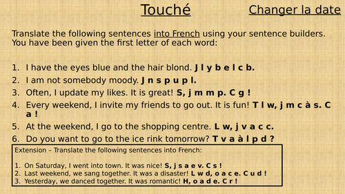 Studio 3 Vert - Module 2 - French