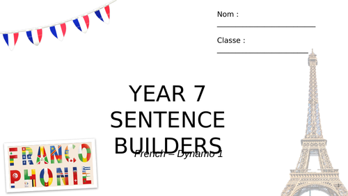 Dynamo 1 - Sentence Builder (French)