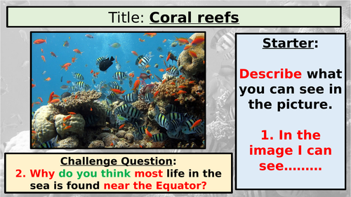 KS3: Exploring Your World: L5: What/Where are Coral Reefs