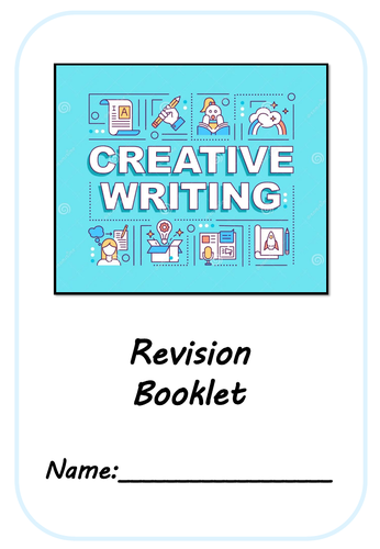 creative writing booklet ks3