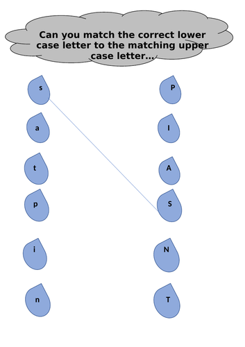 It’s Raining Lower Case and Upper Case