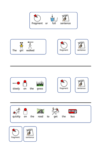 fragment-or-sentence-teaching-resources