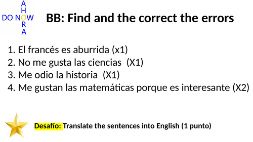 El presente de los verbos regulares en -ar