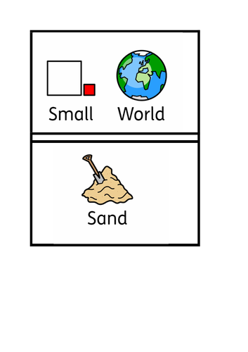 Simple Classroom Areas symbols