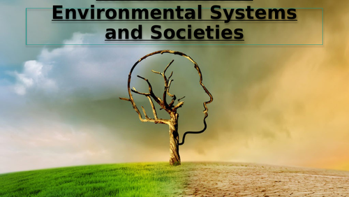 ESS (IBDP) 1.1 environmental value systems unit of work
