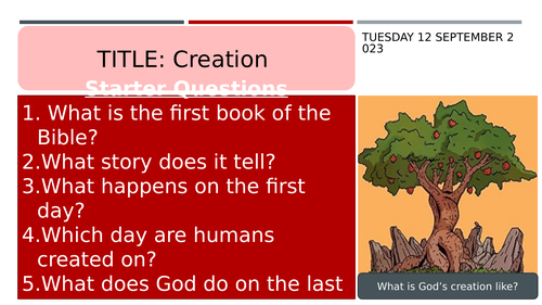 AQA Religious Studies B: Creation