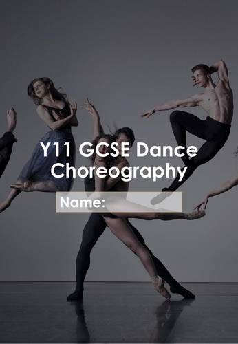 GCSE Dance Choreography Booklet