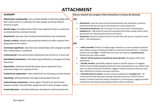 A Level Attachment