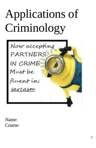 Student booklet C - U5 Yr2 Forensics