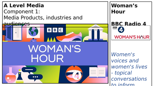 Eduqas A Level Media Radio WOMAN'S HOUR (50 slides)