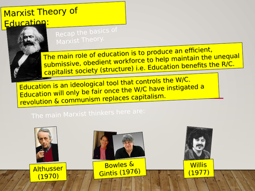 Marxism and education