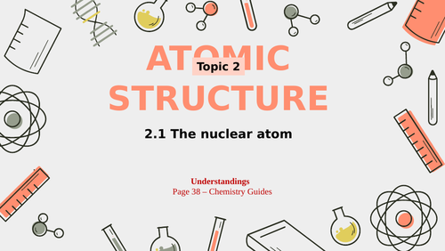Topic 2 : Atomic structure (IB)