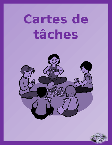 Passé Composé French Verbs Task Cards