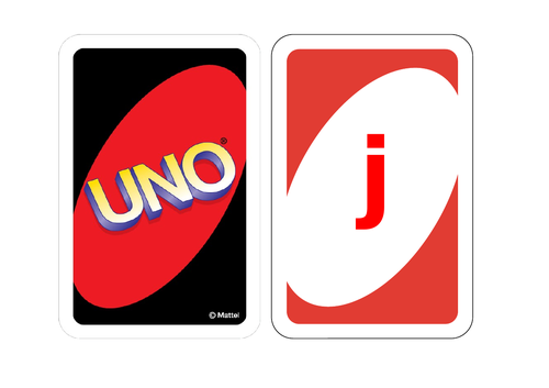 Uno Cards Phoneme Flashcards