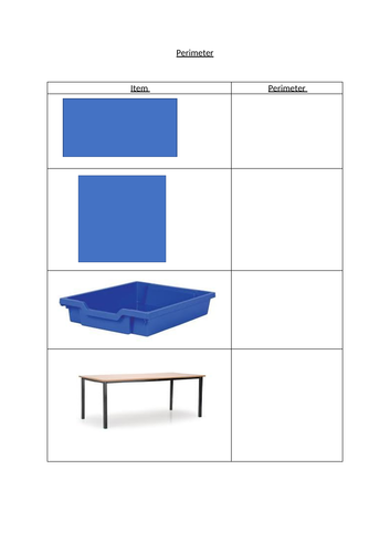 Perimeter classroom objects