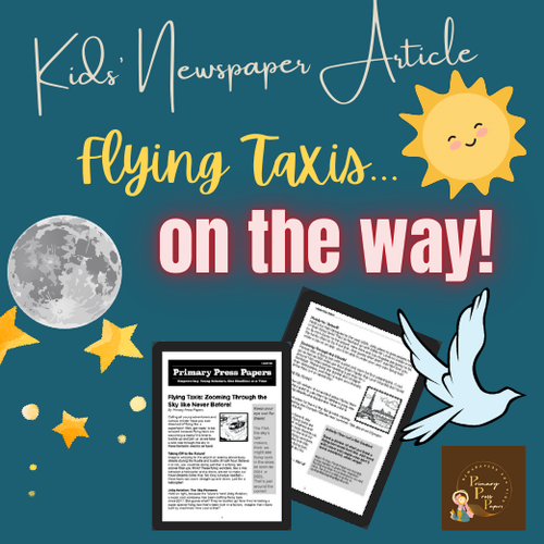 Explore the Sky with Flying Taxis: A Fun Learning Adventure for Young Aviators!