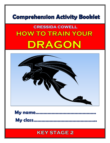 How to Train Your Dragon - KS2 Comprehension Activities Booklet!