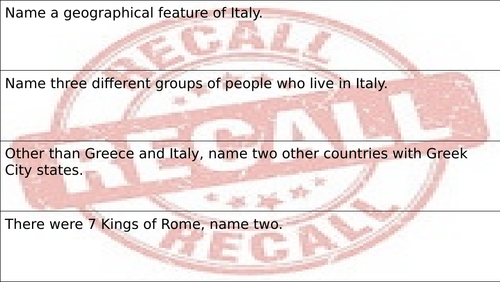 GCSE Ancient History: Foundations of Rome - Lesson 2: Foundation Myth: Aeneas