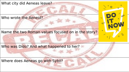 GCSE Ancient History: Foundations of Rome - Lesson 3: Authors & Evidence
