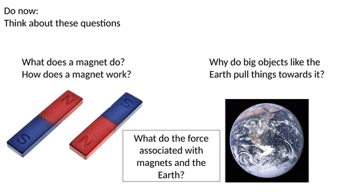 *Full Lesson* Physics: Non Contact Forces - Magnetic Fields
