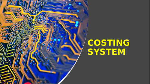 Costing System