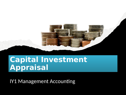 Capital investment appraisal