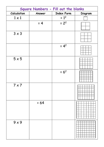 square-numbers-cube-numbers-and-roots-low-ability-worksheets