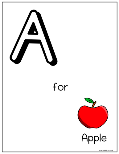 Learning the Alphabet A to Z