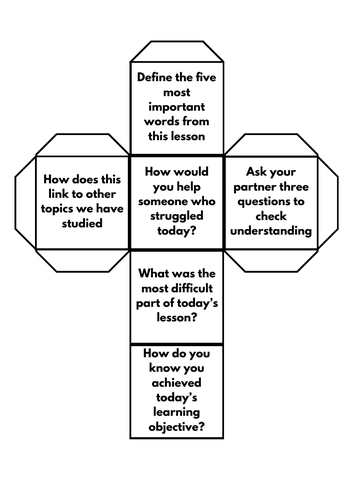 Plenary Dice Template