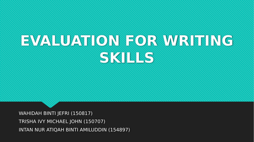 Teaching Writing | Teaching Resources