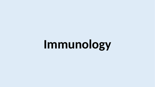 T level health/HCS immunology