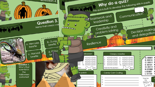 THE Ultimate Science of Halloween Quiz